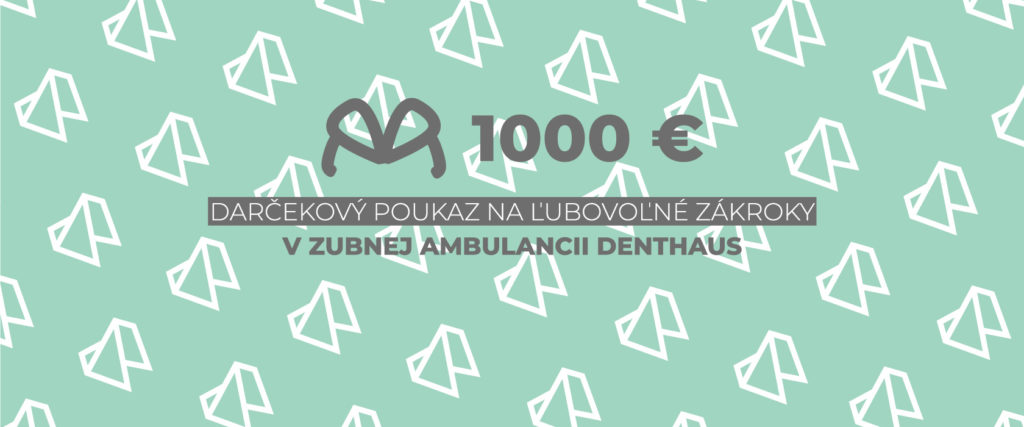 Denthaus zubná ambulancia - darčekový poukaz